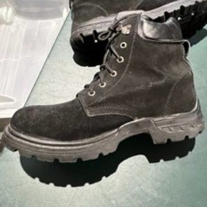 Mens HD Faux Suede Winter Boot